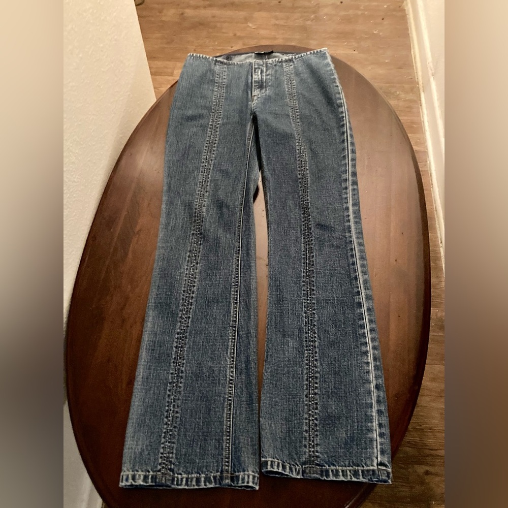 DKNY Jeans Ladies’ Pull-On Blue Jeans Demin Pant, Mid-Rise Size 2 perfect ❤️🎄🎁